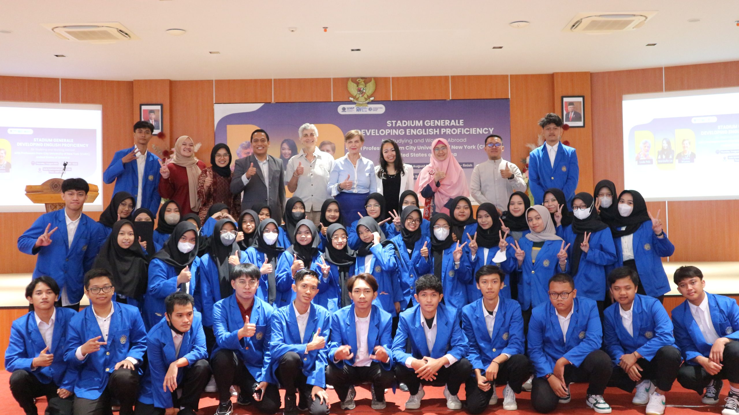 New Students of FIBK Feel proud and motivated as They meet Three-Inspiring-New York Professors